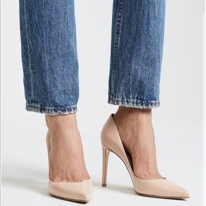 Stuart Weitzman nude heels